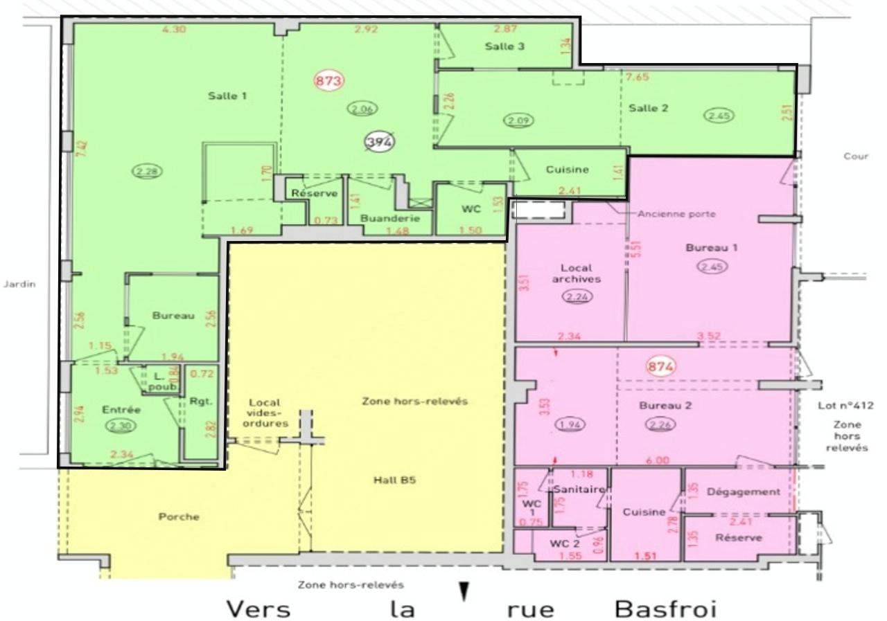 Bureau Paris 100m² Vente bureau Paris OVBUR2532256 8